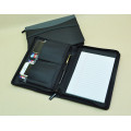 High Quality Bussiness Portable Design PU Portfolio Notebook